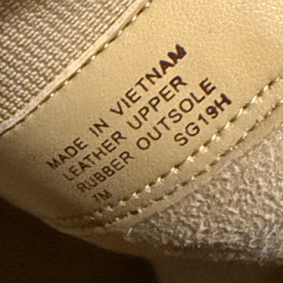 Michael Kors Tan Block Heel Boots size 7 - Picture 8 of 8